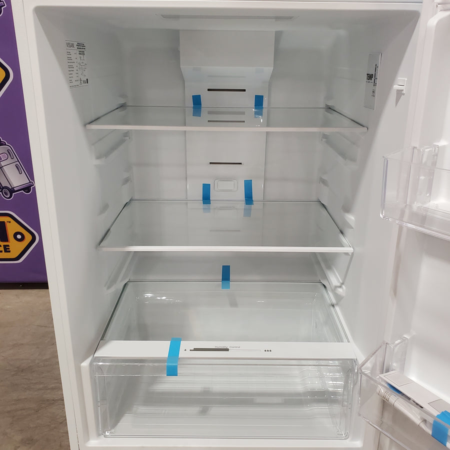 Vissani 14.2 cu. ft. Top Freezer Refrigerator in White, Garage Ready 25139SD814 - MDTF14WH5 - Scratch & Dent (Minor)