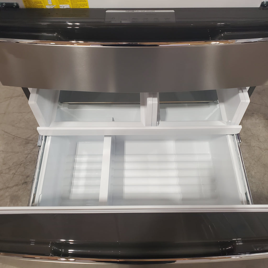 Pictures of Frigidaire Gallery 26 Cu. Ft. Standard-Depth 4-Door French Door Refrigerator in Fingerprint Resistant Stainless Steel - 3SD549 - GRMS2773AF - Scratch & Dent (Minor) - Neu Appliance Outlet - Discount Appliance Outlet in Austin, Tx