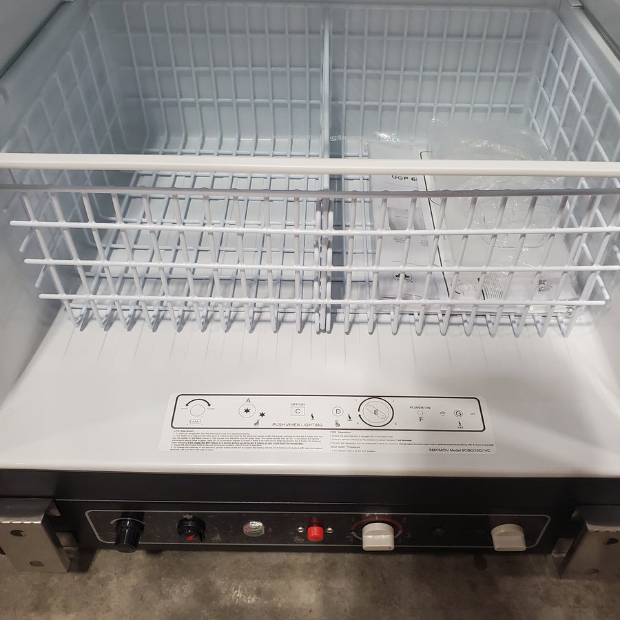 Unique Off-Grid 27 in. 14 cu. ft. Propane Top Freezer Refrigerator in Black UGP-14C - Open Box