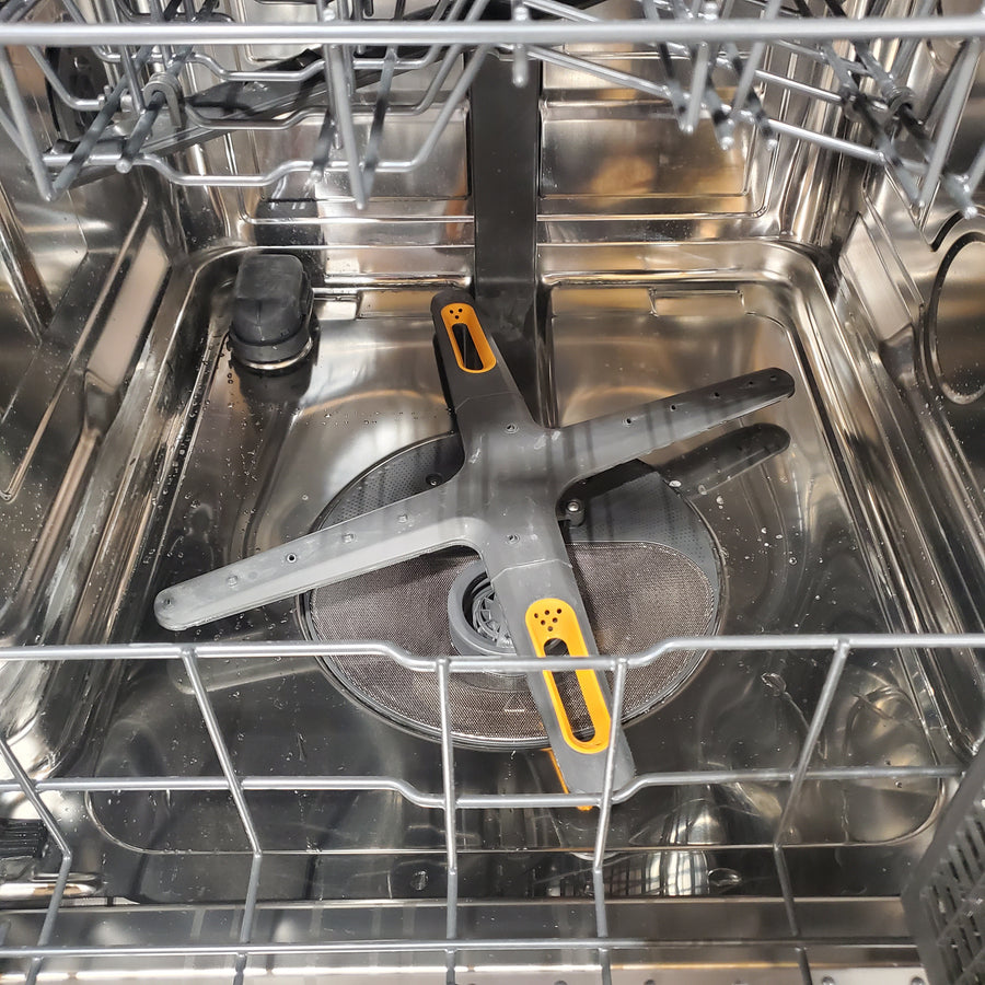 LG Black Stainless Steel Smart FlushFit™ Top Control Dishwasher with 1-Hour Wash & Dry, QuadWash® Pro, and Dynamic Heat Dry™ w/AutoVent Dry™ 25133SD447 - LDNPM545D - Open Box
