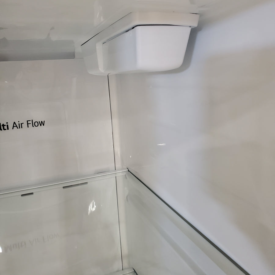 LG 27 cu. ft. Side-by-Side Refrigerator with Smooth Touch Ice Dispenser 21SD009 - LRSXS2706S - Open Box