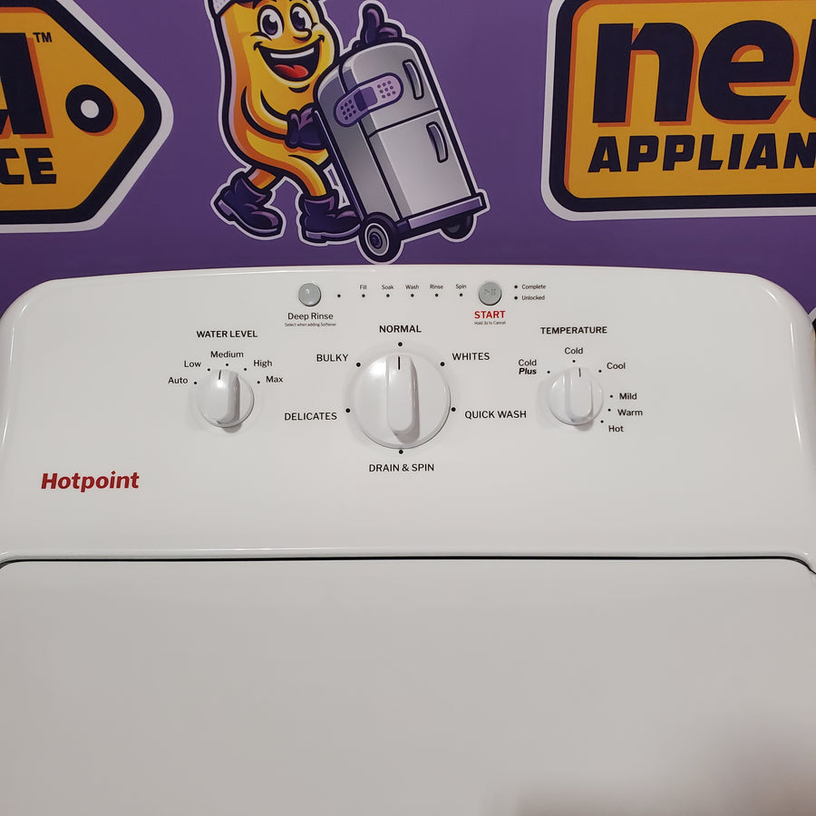 Hotpoint® 4.0 cu. ft. Capacity Washer with Cold Plus and Water Level Control 251318SD1319 - HTW265ASWWW - Scratch & Dent (Moderate)