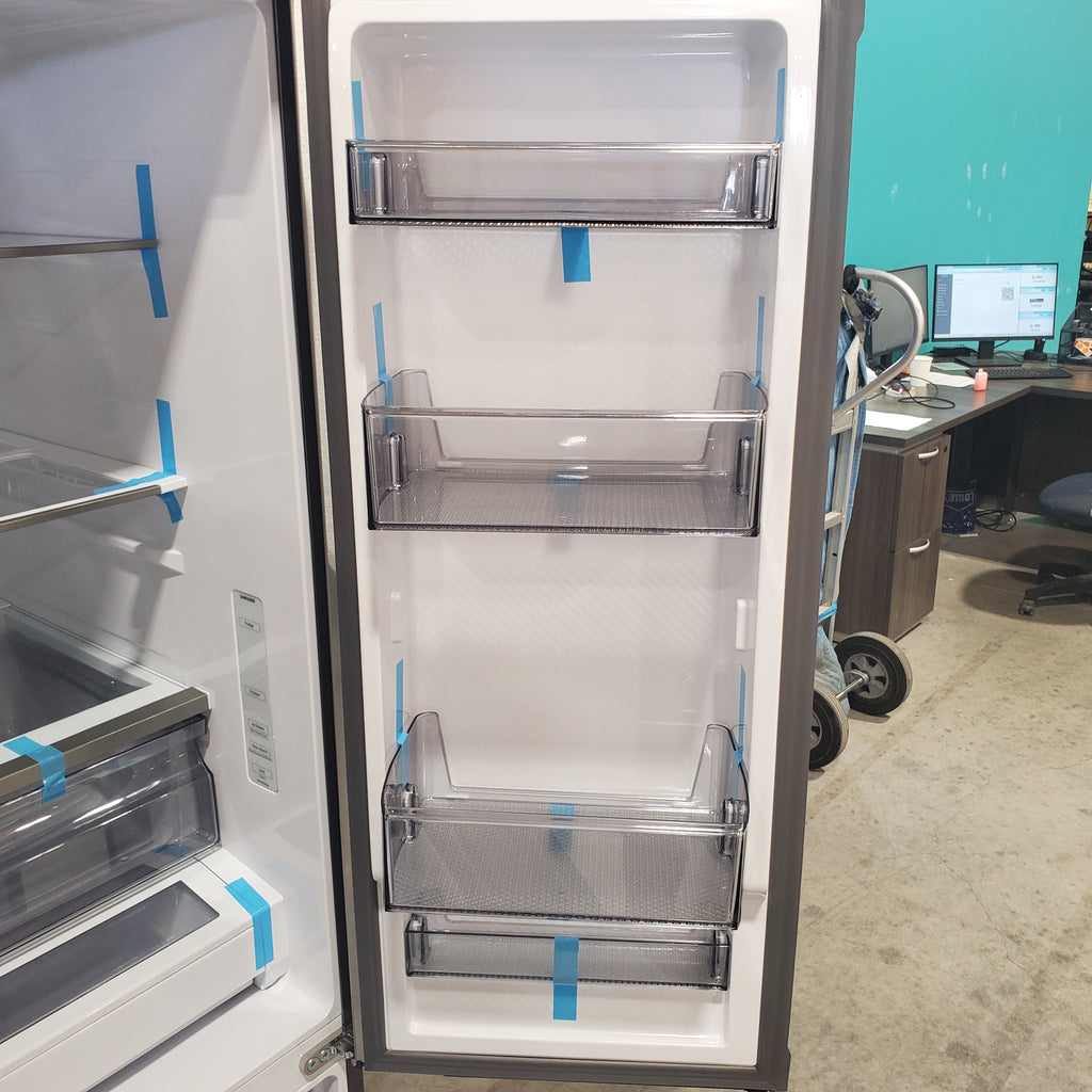 Pictures of Samsung 32 cu. ft. Mega Capacity 3-Door French Door Refrigerator with Dual Auto Ice Maker in Stainless Steel -RF32CG5100SR -(Open Box) - Neu Appliance Outlet - Discount Appliance Outlet in Austin, Tx