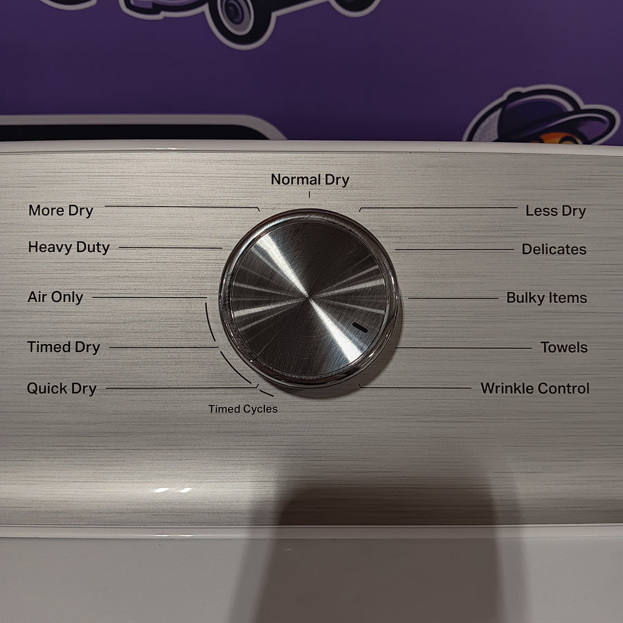 Maytag 7.0 cu ft Electric Dryer with Moisture Sensing and Quick Dry Cycle 30132SD68 - MED6200KW - Scratch & Dent (Moderate)