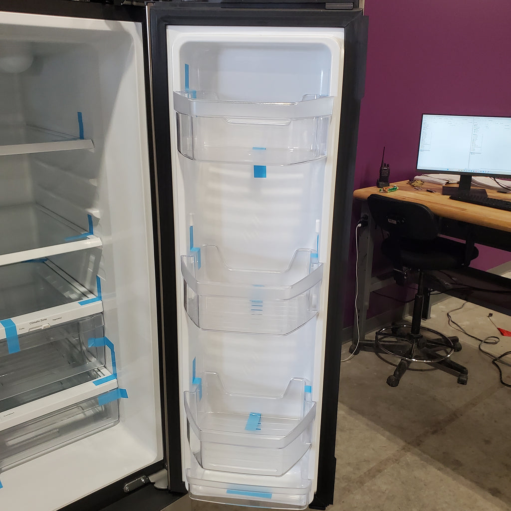 Pictures of 30 Inch Wide GE® ENERGY STAR® 20.8 Cu. Ft. French-Door Refrigerator with Icemaker and Advanced Water Filtration GNE21FYKFS - Open Box - Neu Appliance Outlet - Discount Appliance Outlet in Austin, Tx