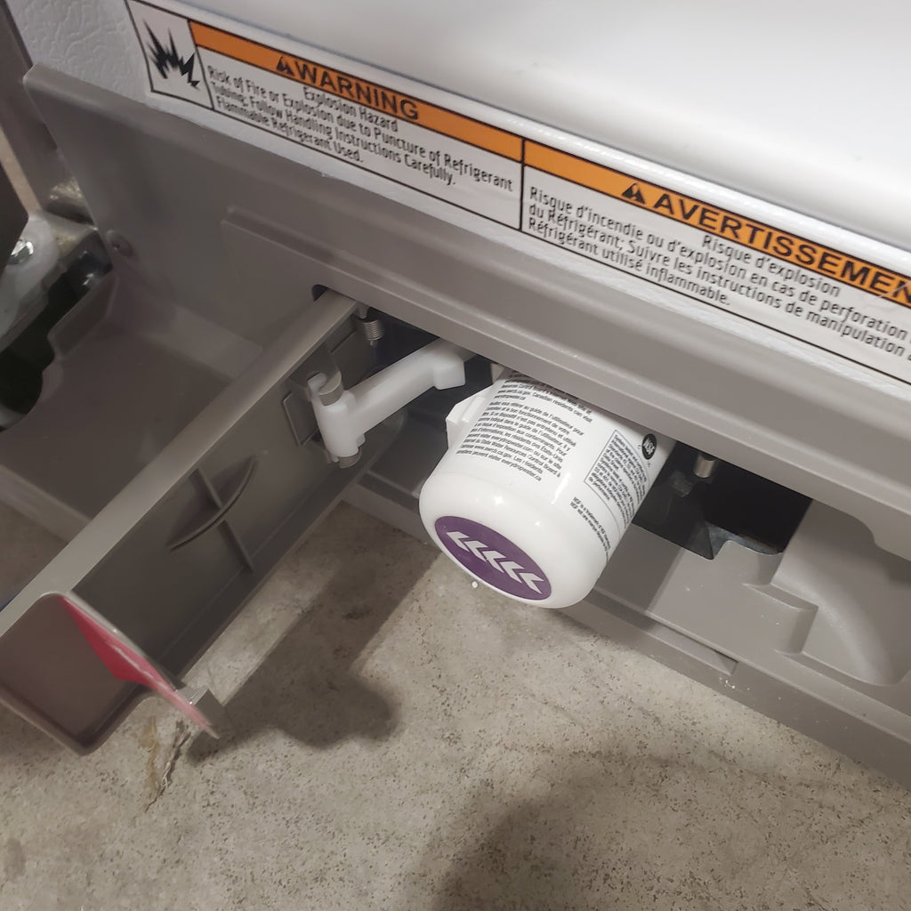 Pictures of Stainless Steel Whirlpool 24.6 cu. ft. Side By Side Refrigerator With Ice Maker - Scratch & Dent - Minor - Neu Appliance Outlet - Discount Appliance Outlet in Austin, Tx