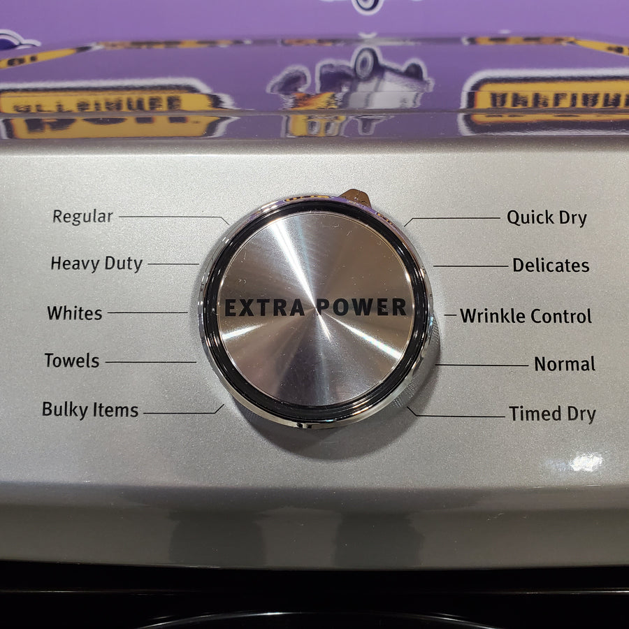 Maytag 7.3-cu ft Stackable Vented Electric Dryer Energy Star Certified MED5630HC - Scratch & Dent (Minor)