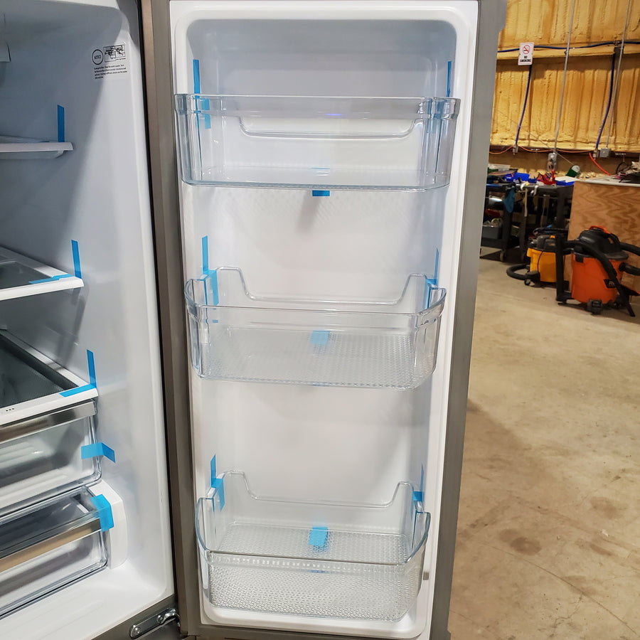 Hisense 26.6 cu. ft. French Door Refrigerator in Fingerprint Resistant Stainless Steel 5SD196 - HRF266N6CSE1 - Scratch & Dent (Minor)