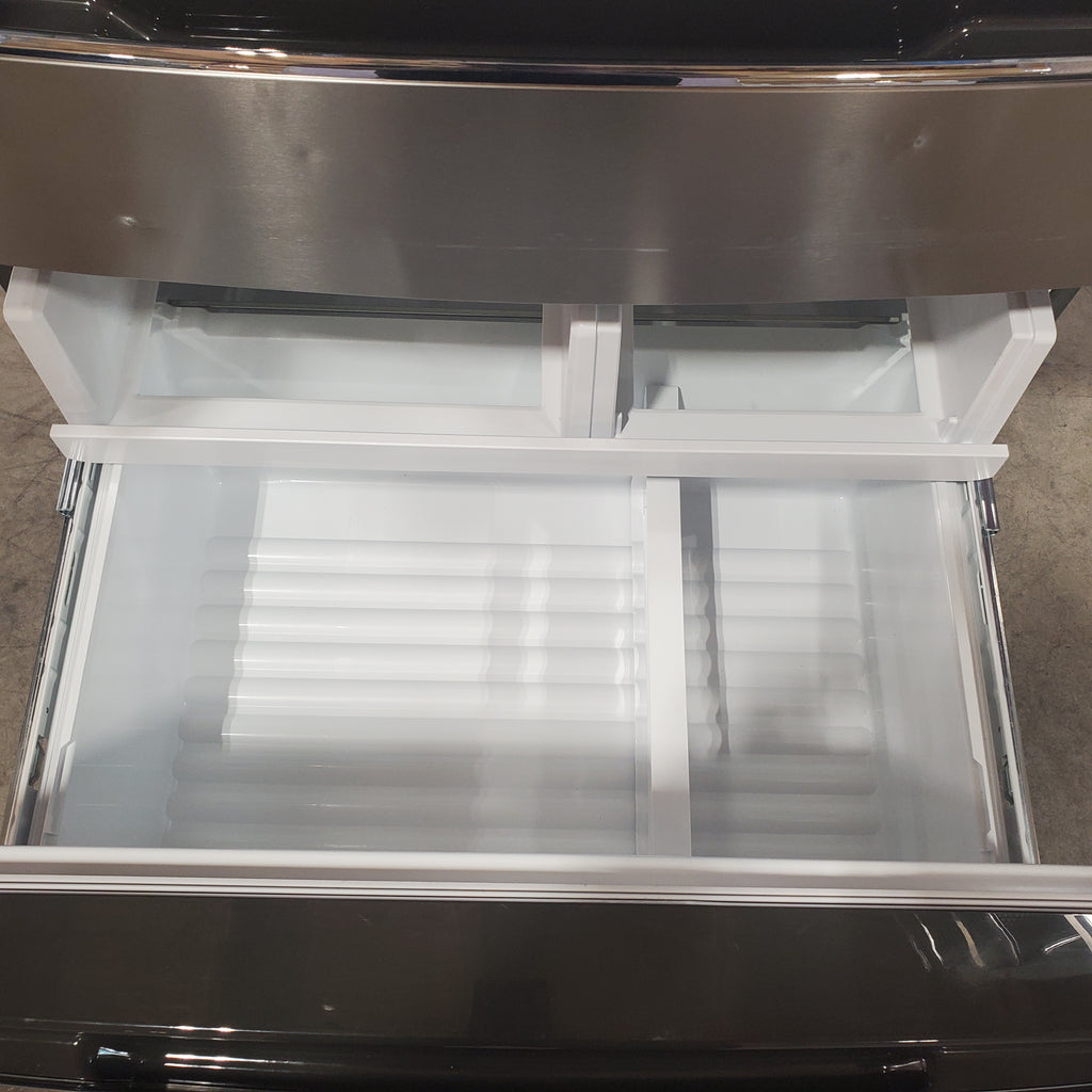 Pictures of Frigidaire Gallery 26 Cu. Ft. Standard-Depth 4-Door French Door Refrigerator in Fingerprint Resistant Stainless Steel - 3SD557 - GRMS2773AF - Scratch & Dent (Minor) - Neu Appliance Outlet - Discount Appliance Outlet in Austin, Tx