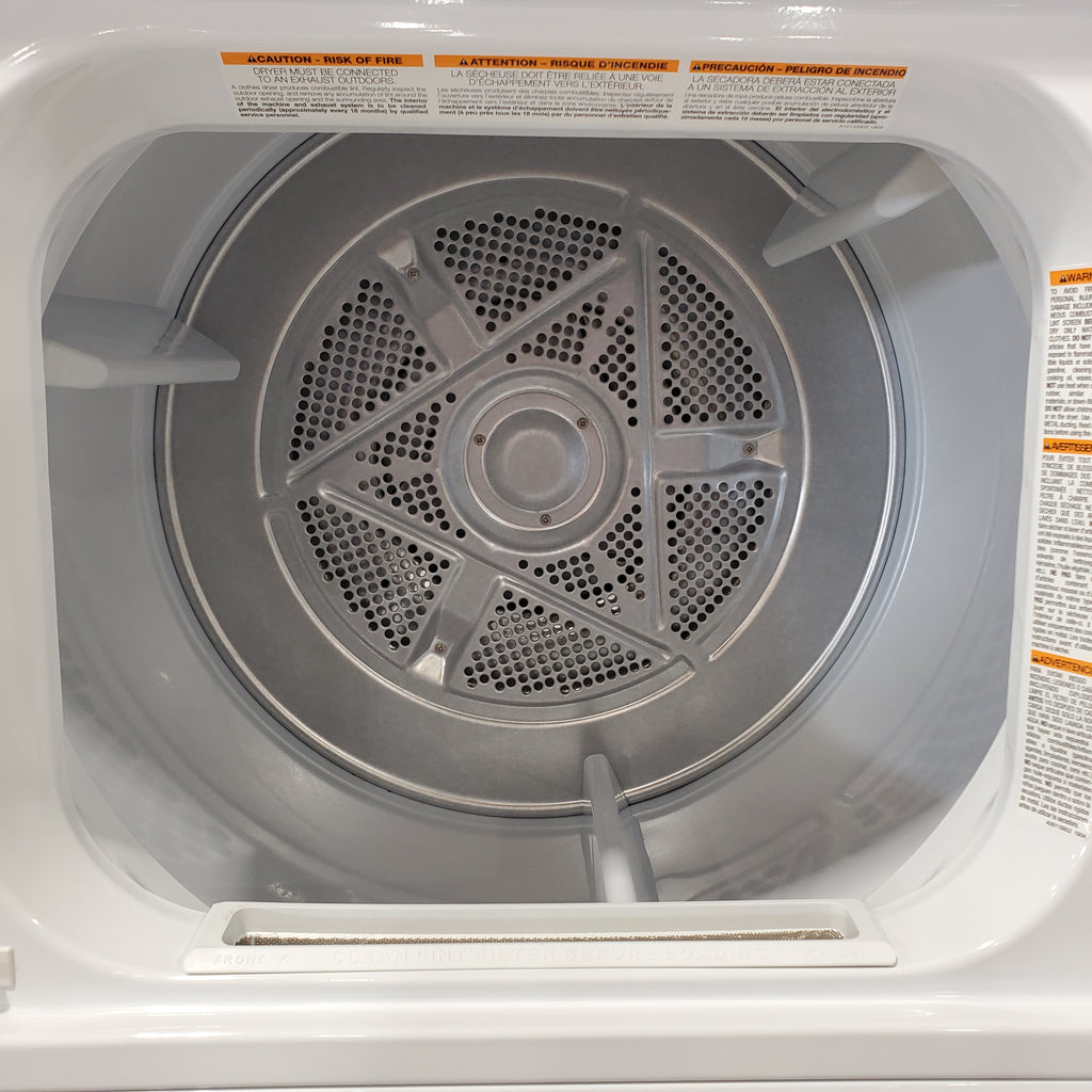 Pictures of Frigidaire Electric Washer/Dryer Laundry Center - 3.9 Cu. Ft Washer and 5.5 Cu. Ft. Dryer FLCE7522AW - Scratch & Dent (Minor) - Neu Appliance Outlet - Discount Appliance Outlet in Austin, Tx
