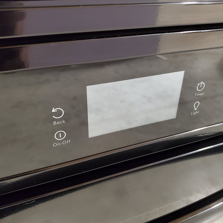 Frigidaire 30 in. Electric Wall Oven with Built-In Microwave with Fan Convection in Black FCWM3027AB - Open Box