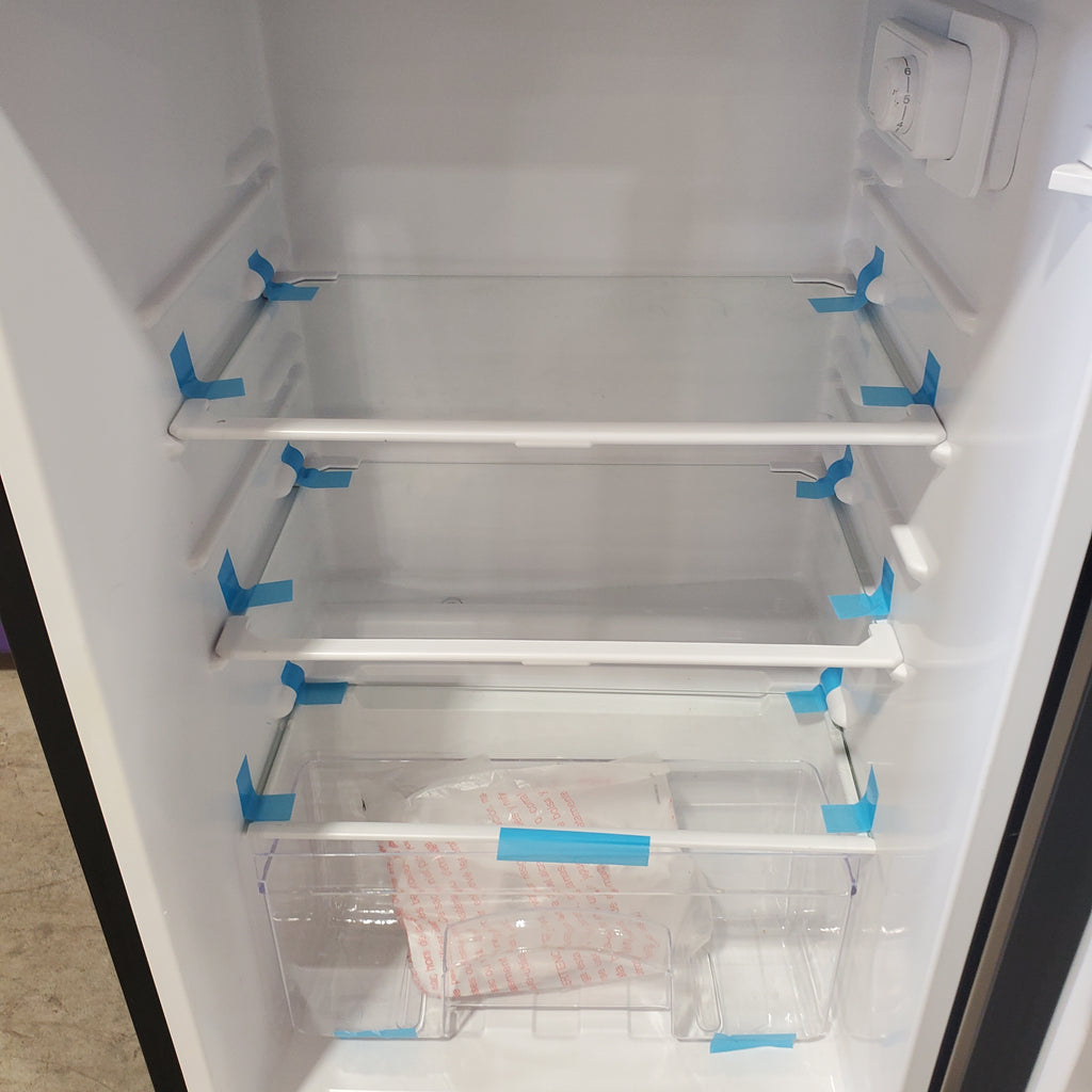 Pictures of Vissani 4.5 cu. ft. 2-Door Mini Refrigerator with Freezer in Platinum Steel HVDR45PS - Scratch & Dent (Minor) - Neu Appliance Outlet - Discount Appliance Outlet in Austin, Tx