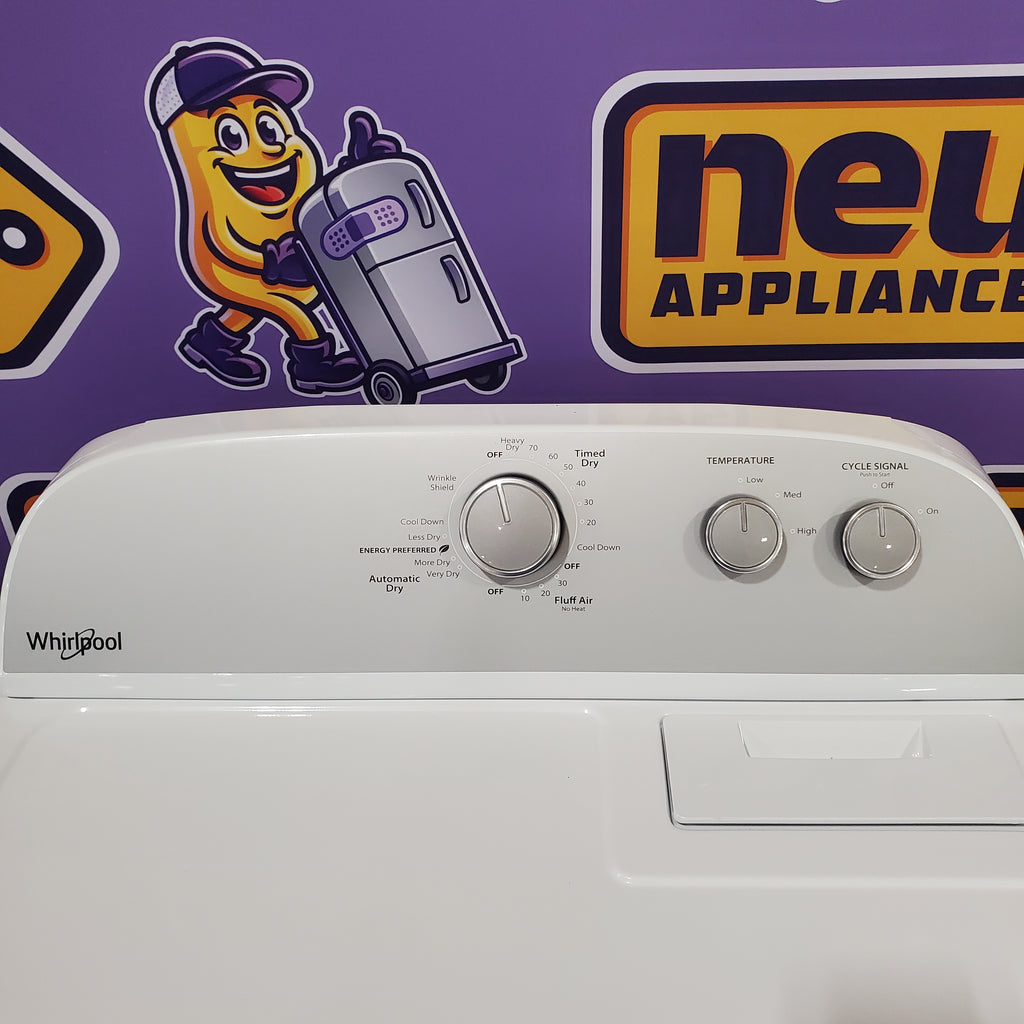 Pictures of Whirlpool White Gas 7.0 Cu. Ft. Vented Dryer WGD4815EW - Scratch and Dent (Minor) - Neu Appliance Outlet - Discount Appliance Outlet in Austin, Tx