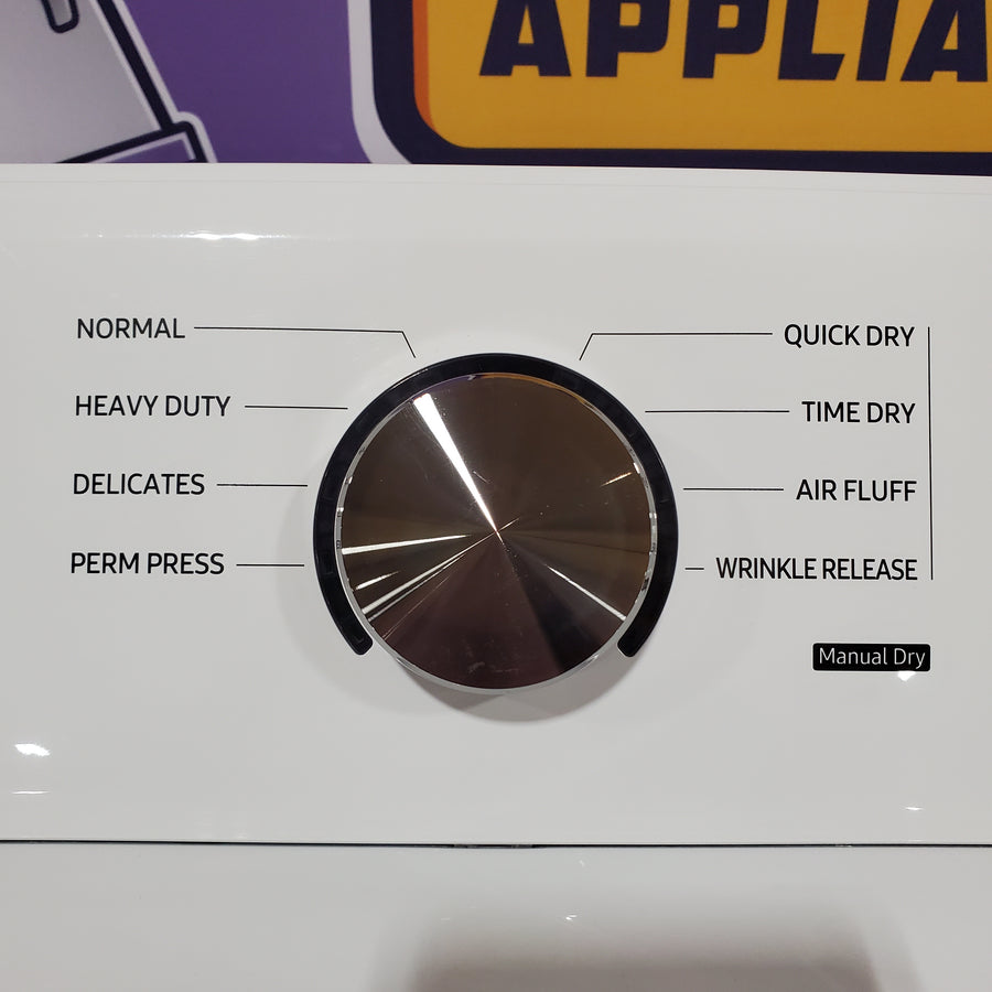 Samsung 7.2 cu. ft. Electric Dryer with Sensor Dry in White 31132SD106 - DVE45T3200W - Scratch & Dent (Moderate)