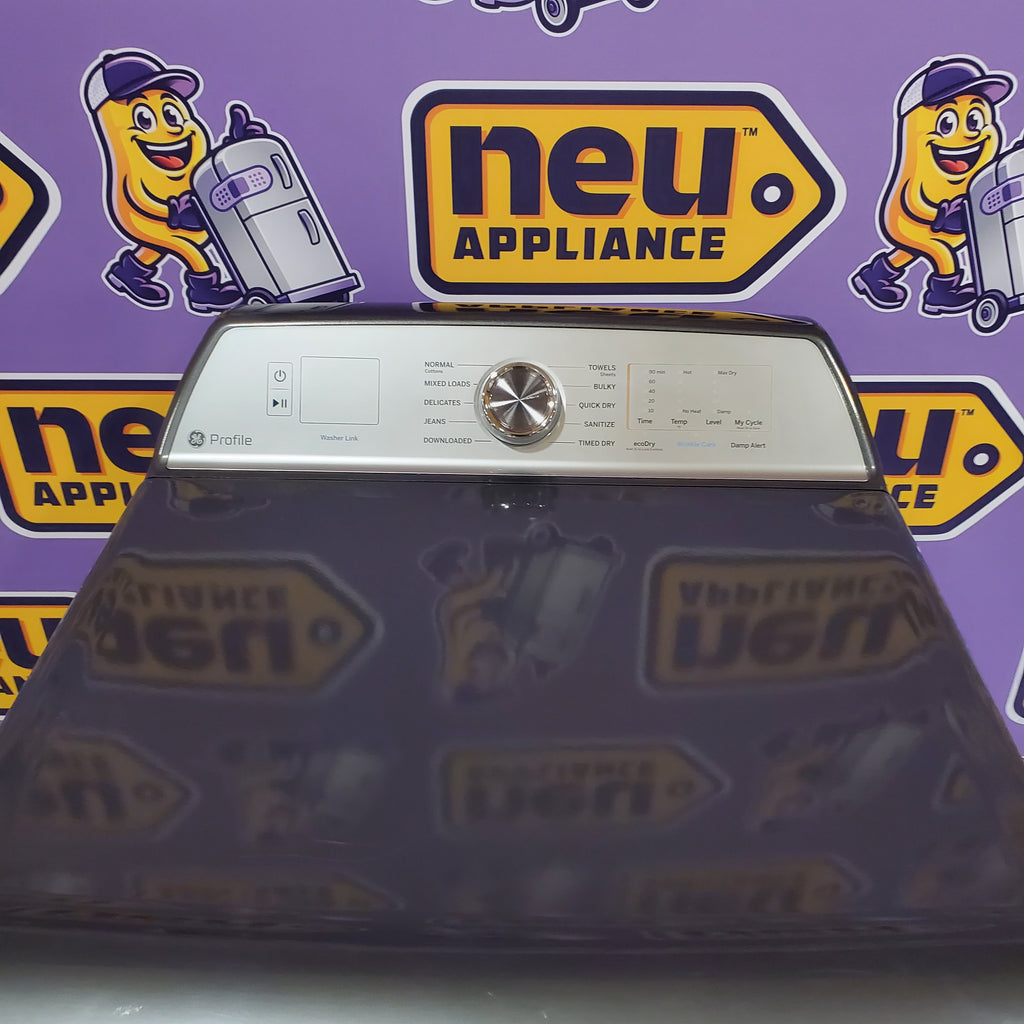 Pictures of GE Profile ENERGY STAR 7.4 cu. ft. Electric Dryer with 120 ft. Venting in Diamond Gray 3SD634 - PTD60EBPRDG - Open Box - Neu Appliance Outlet - Discount Appliance Outlet in Austin, Tx