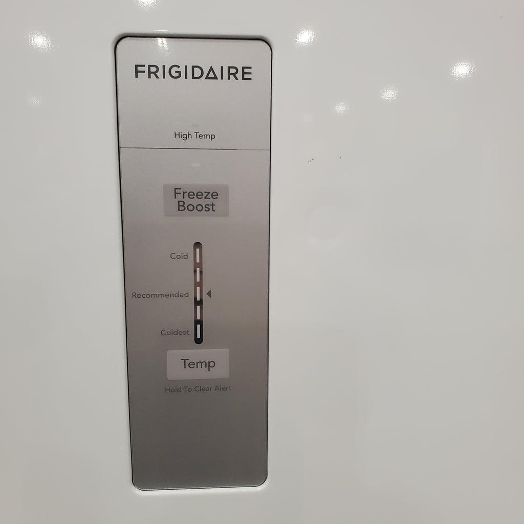 Pictures of Frigidaire 20 Cu. Ft. ENERGY STAR Garage Ready White Upright Freezer with EvenTemp™ Cooling System - FFUE2024AW - 3SD289 - Scratch & Dent (Minor) - Neu Appliance Outlet - Discount Appliance Outlet in Austin, Tx