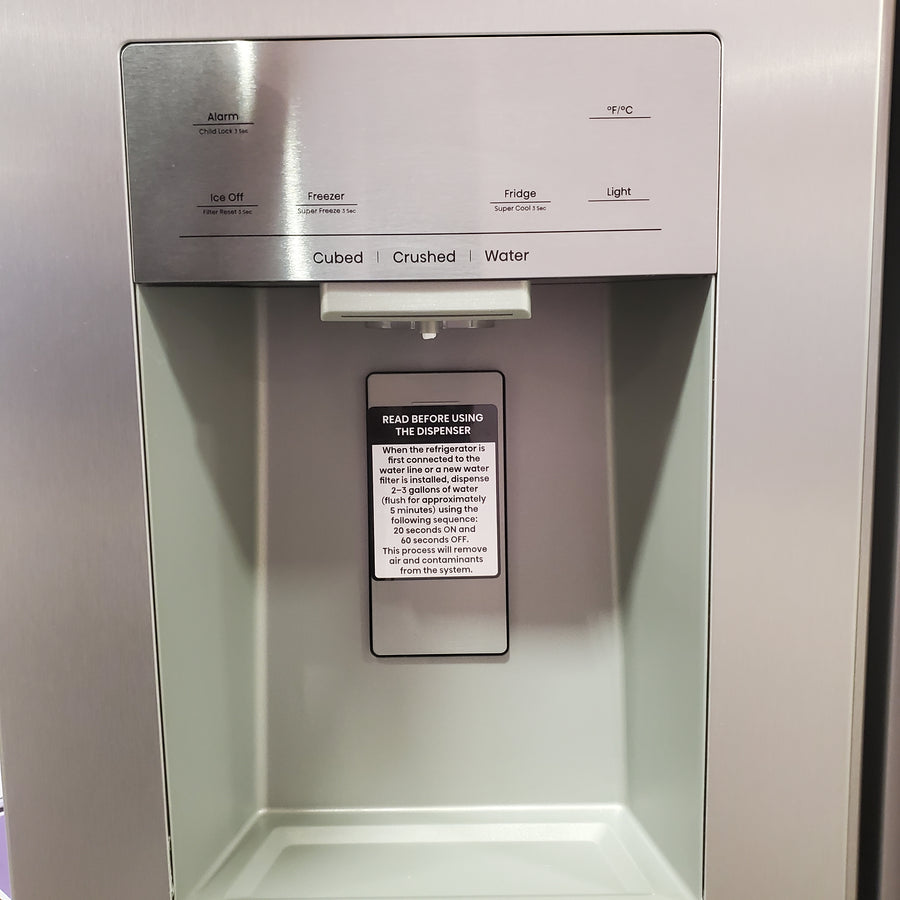 Hisense 29.1 cu. ft. Standard Depth Side by Side Refrigerator Stainless Steel 22132SD127 - HRS290P5FSE - Scratch & Dent (Moderate)