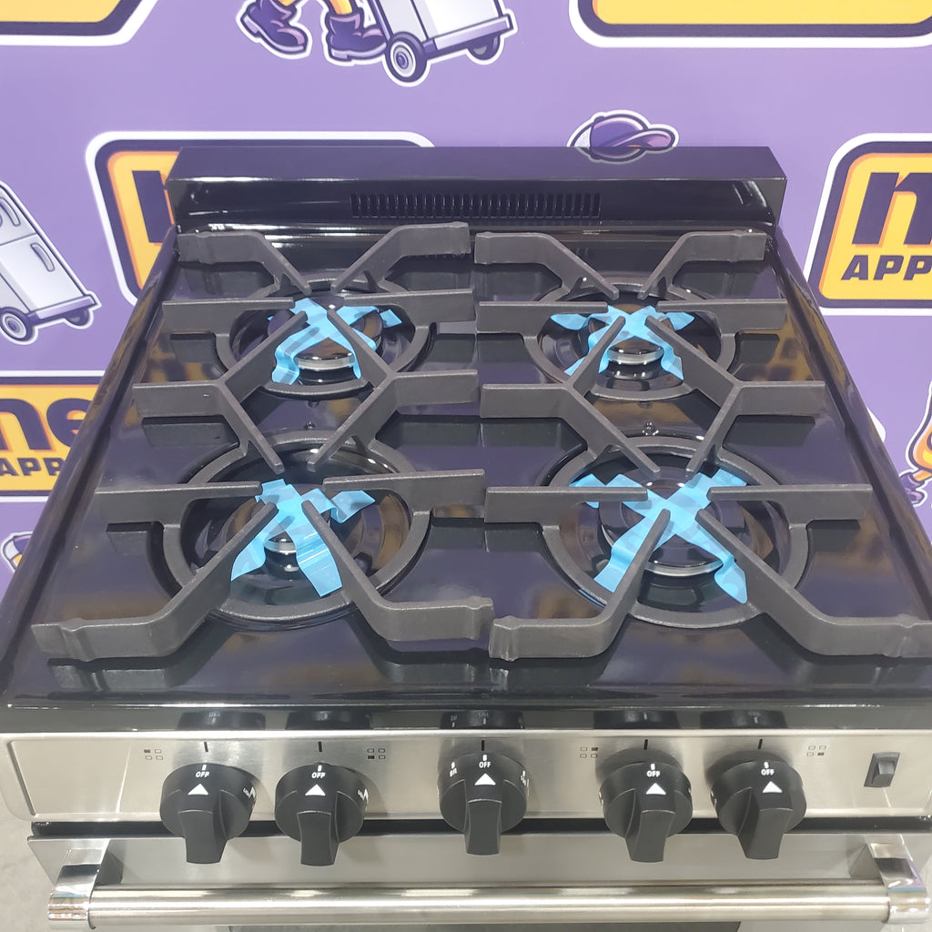 Pictures of Whirlpool 24-inch Freestanding Gas Range with Sealed Burners in Stainless Steel WFG500M4HS - Scratch & Dent (Moderate) - Neu Appliance Outlet - Discount Appliance Outlet in Austin, Tx