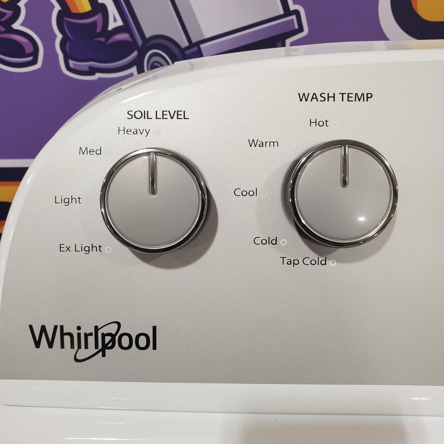 Neu Preferred HE Whirlpool 3.5 cu. ft. Agitator Top Load Washing Machine With Extra Water Cycle / Option - Certified Refurbished