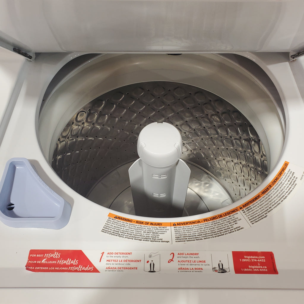 Pictures of Frigidaire Electric Washer/Dryer Laundry Center - 3.9 Cu. Ft Washer and 5.5 Cu. Ft. Dryer 17SD064 - FLCE7522AW - Scratch & Dent (Minor) - Neu Appliance Outlet - Discount Appliance Outlet in Austin, Tx
