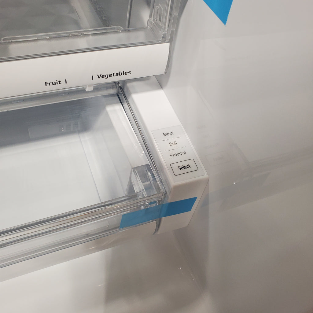 Pictures of LG 28 cu. ft. 4-Door French Door, Standard Depth, Ice & Water, Double Freezer, Stainless Steel 3SD677 - LMXS28626S - Scratch & Dent (Minor) - Neu Appliance Outlet - Discount Appliance Outlet in Austin, Tx