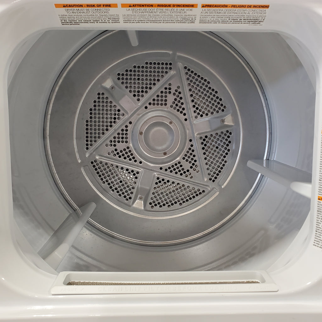 Pictures of Frigidaire Electric Washer/Dryer Laundry Center - 3.9 Cu. Ft Washer and 5.5 Cu. Ft. Dryer FLCE7522AW - Scratch & Dent (Minor) - Neu Appliance Outlet - Discount Appliance Outlet in Austin, Tx