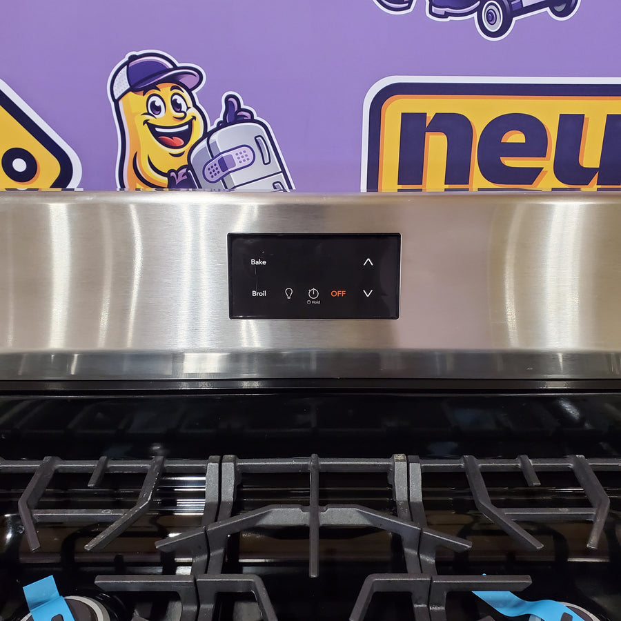 Frigidaire 5 Burner Gas Range with Even Baking Technology in Stainless Steel 20531SD506 - FCRG3052BS - Scratch & Dent (Minor)