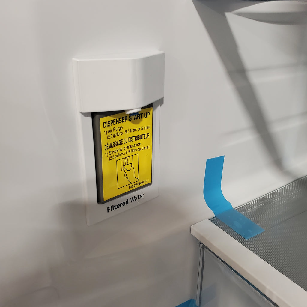 Pictures of LG 25 cu. ft. Counter-Depth MAX™ with Zero Clearance™ 3-Door French Door Refrigerator with Thin Door Design 3SD693 - LF25Z6211S - Open Box - Neu Appliance Outlet - Discount Appliance Outlet in Austin, Tx