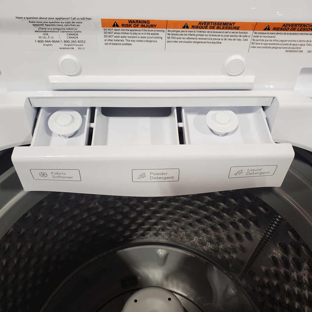 Frigidaire 4.1 Cu. Ft. Top Load Washer in White 3SD977 - FLVW7000AW - Scratch & Dent (Moderate)