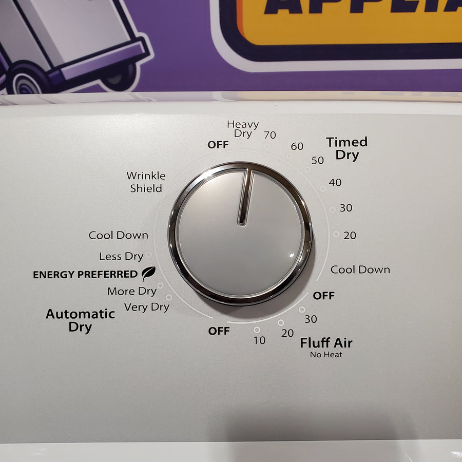 Whirlpool White Electric Extra Large 7.0 Cu. Ft. Dryer with Wrinkle Shield 22136SD263 - WED4815EW - Open Box