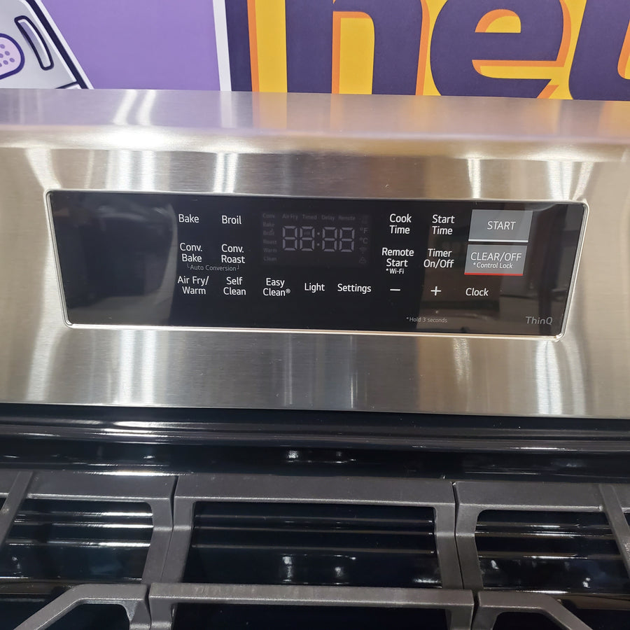 LG 6.3 cu. ft. Smart Wi-Fi Enabled Probake Convection® Gas Range with Air Fry & EasyClean® 21SD031 - LRGN6323Y - Open Box