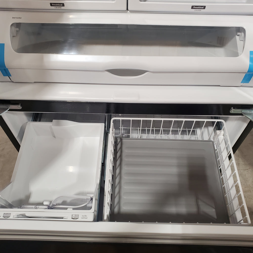 Pictures of KitchenAid 22 cu. ft. 36-Inch Width Counter Depth Panel Ready with Interior Dispense French Door Refrigerator KRFC302EPA - Open Box - Neu Appliance Outlet - Discount Appliance Outlet in Austin, Tx