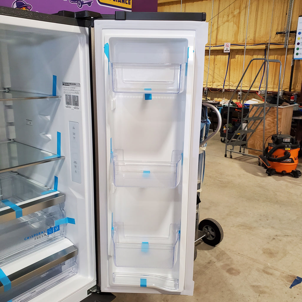 Pictures of Frigidaire Gallery 20 Cu. Ft. Standard-Depth French Door Refrigerator in Stainless Steel GRFN2023AF - Scratch & Dent (Minor) - Neu Appliance Outlet - Discount Appliance Outlet in Austin, Tx