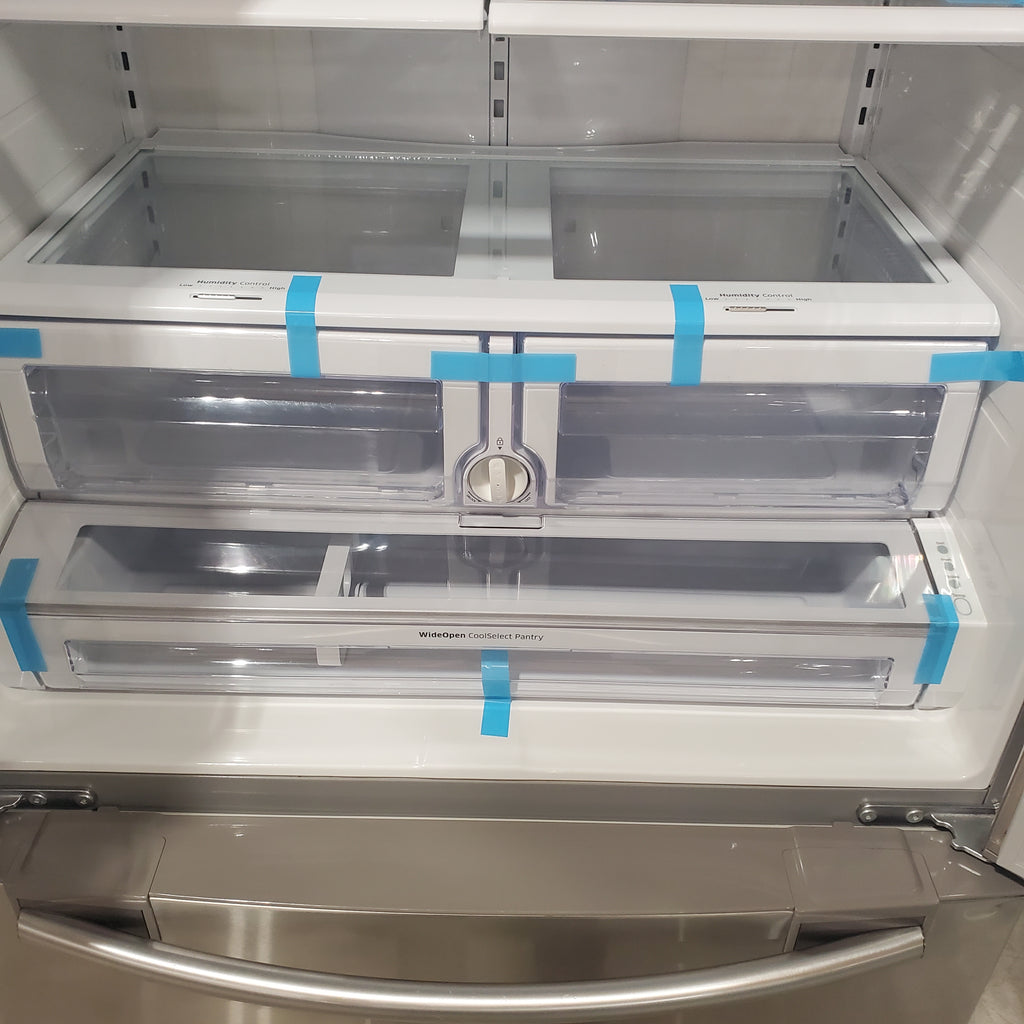 Pictures of Samsung 28.5 cu. ft. French Door Refrigerator Stainless Steel-RFG298HDRS-Certified Refurbished - Neu Appliance Outlet - Discount Appliance Outlet in Austin, Tx