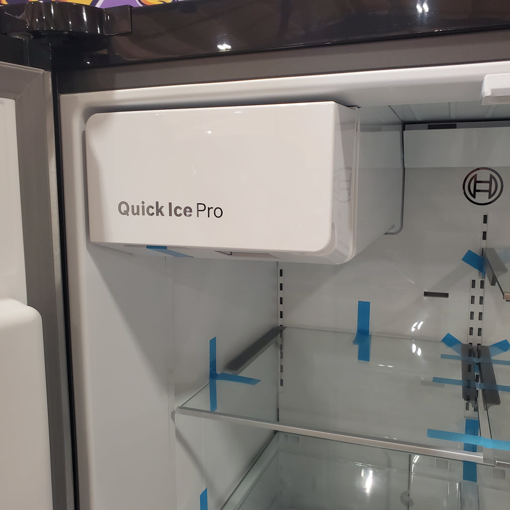 Pictures of Bosch Fastest Ice Maker Standard-Depth 300 Series 26-cu ft 3 -Door Smart Compatible French Door Refrigerator with Ice Maker with Water and Ice Dispenser in Stainless Steel 3SD669 - B36FD31ENS - Open Box - Neu Appliance Outlet - Discount Appliance Outlet in Austin, Tx