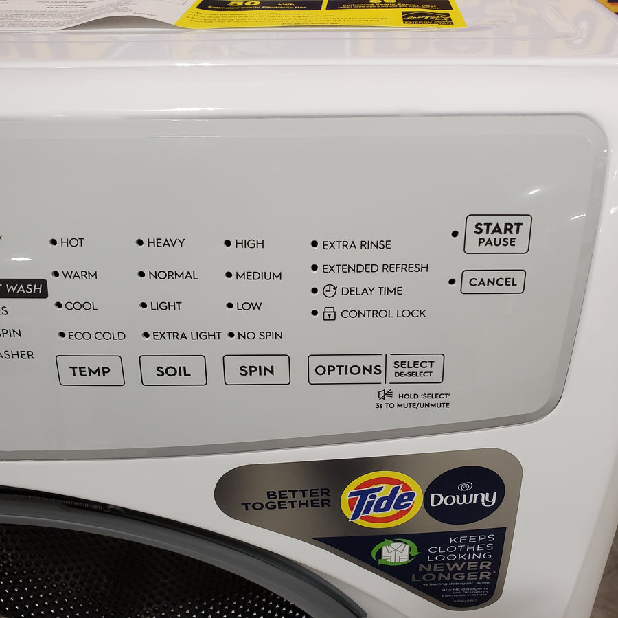 Electrolux 300 Series 4.4 Cu. Ft. Front Load Washer with LuxCare® Wash System 22136SD355 - ELFW7337AW - Scratch & Dent (Major)