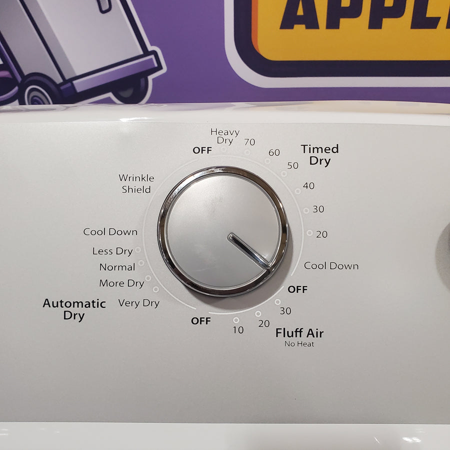 Whirlpool White Electric Extra Large 7.0 Cu. Ft. Dryer with Wrinkle Shield 30133SD144 - WED4815EW - Scratch & Dent (Minor)
