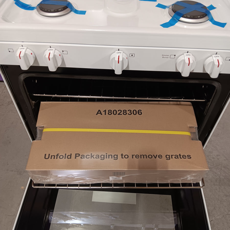 Frigidaire 5 Burner Gas Range with Even Baking Technology in White 20531SD470 - FCRG3052BW - Open Box
