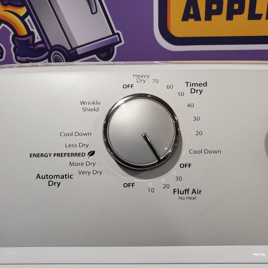 Whirlpool White Electric Extra Large 7.0 Cu. Ft. Dryer with Wrinkle Shield 22137SD384 - WED4815EW - Open Box