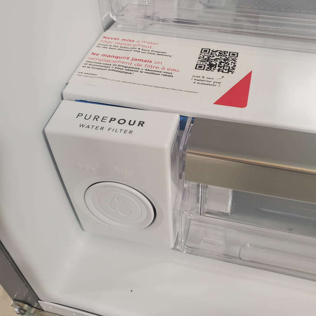 Pictures of Smudge-Proof Stainless Steel ENERGY STAR Frigidaire Gallery 27.8 cu. ft. 3 Door French Door Refrigerator with Dual Ice Maker- Open Box - Neu Appliance Outlet - Discount Appliance Outlet in Austin, Tx