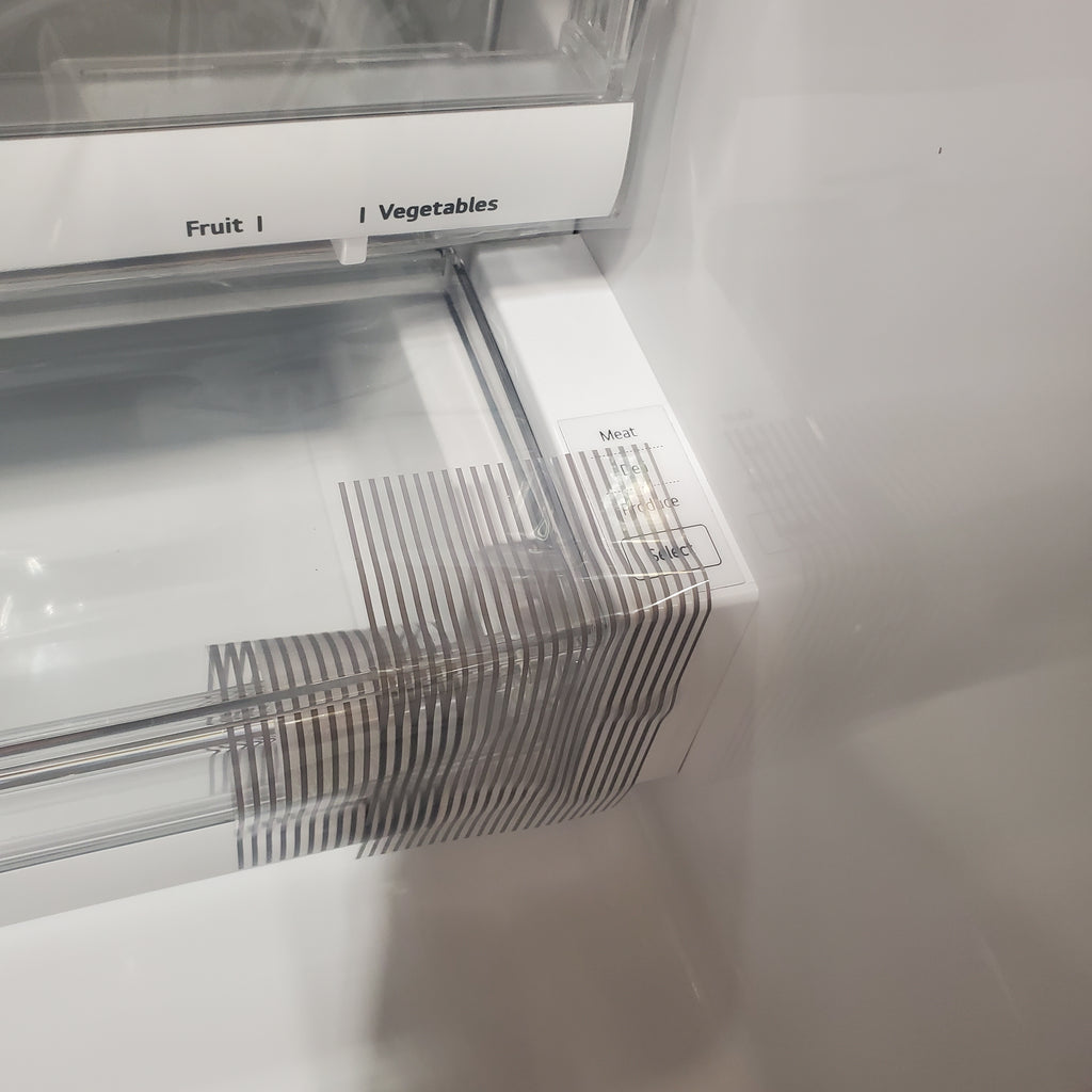 Pictures of LG 28 cu. ft. 4-Door French Door, Standard Depth, Ice & Water, Double Freezer, Stainless Steel 3SD680 - LMXS28626S - Scratch & Dent (Minor) - Neu Appliance Outlet - Discount Appliance Outlet in Austin, Tx