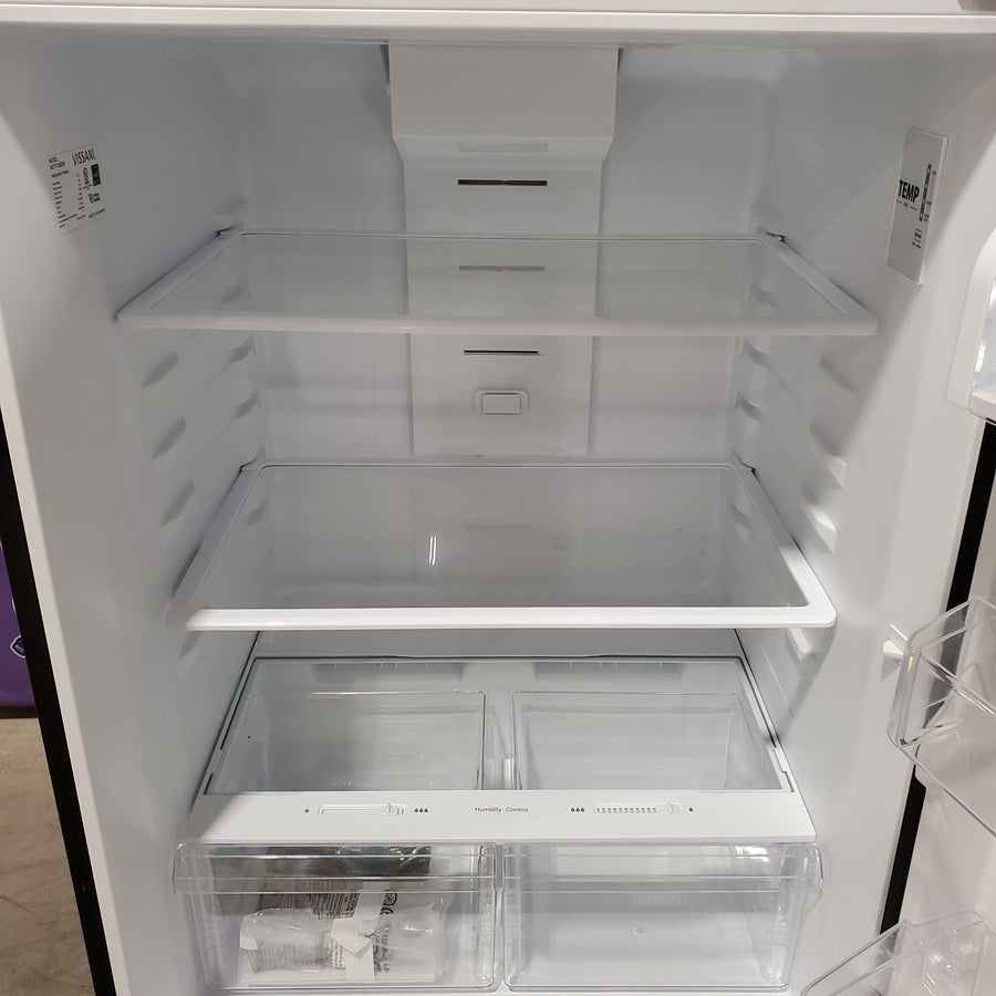 Vissani 18.1 cu. ft. Top Freezer Refrigerator in Fingerprint Resistant Stainless Steel Look, Garage Ready 251312SD972 - MDTF18SSR5 - Scratch & Dent (Moderate)