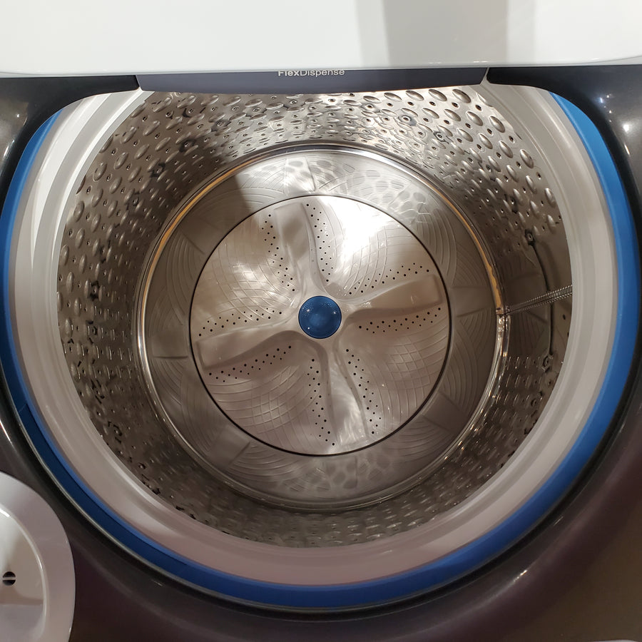 GE Profile™ ENERGY STAR® 5.0 cu. ft. Capacity Washer with Smarter Wash Technology and FlexDispense™ 22134SD243 - PTW600BPRDG - Scratch & Dent (Minor)