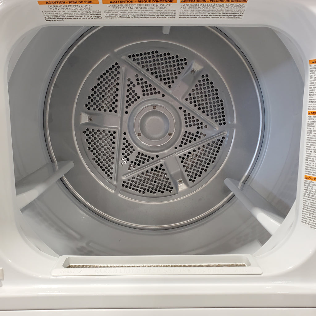 Pictures of Frigidaire Electric Washer/Dryer Laundry Center - 3.9 Cu. Ft Washer and 5.5 Cu. Ft. Dryer FLCE7522AW - Scratch & Dent (Minor) - Neu Appliance Outlet - Discount Appliance Outlet in Austin, Tx