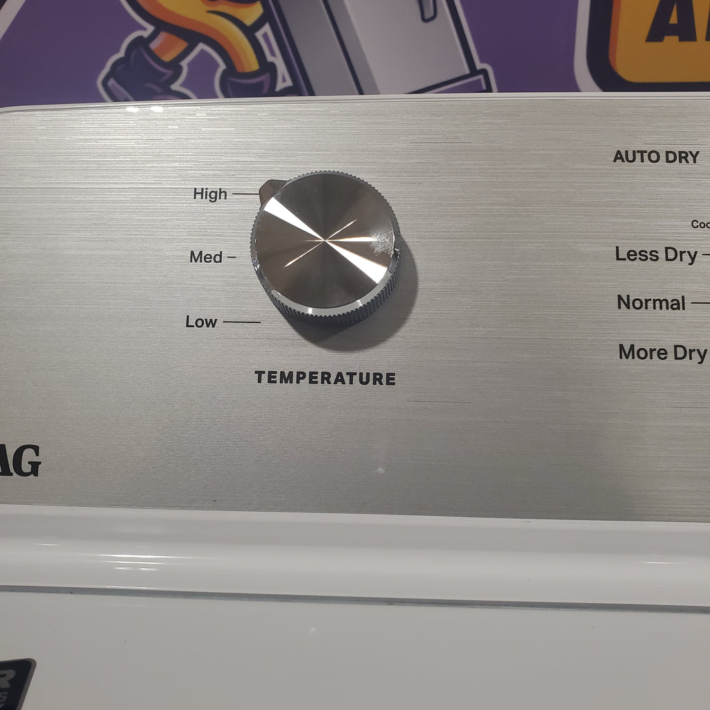 Pictures of Maytag 7.0 cu. ft. Electric Dryer with Reversible Door and Advanced Moisture Sensing MED4500MW - Open Box - Neu Appliance Outlet - Discount Appliance Outlet in Austin, Tx