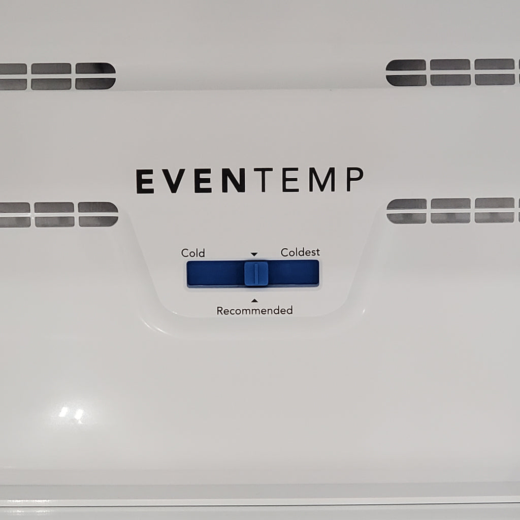 Pictures of Frigidaire White Garage Ready Top Freezer 18 Cu. Ft. Refrigerator with EvenTemp Cooling System and Spacious Interior Storage FFTR1814WWE - Open Box - Neu Appliance Outlet - Discount Appliance Outlet in Austin, Tx