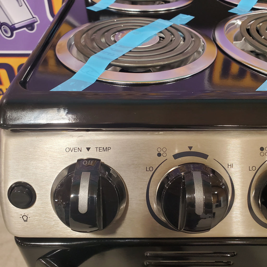 Pictures of Danby 20″ Wide Electric Range in Stainless Steel DER202BSS - Open Box - Neu Appliance Outlet - Discount Appliance Outlet in Austin, Tx