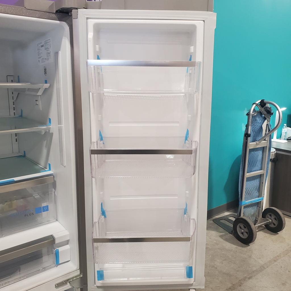 Pictures of Frigidaire 27.8-cu ft French Door Refrigerator with Dual Ice Maker (Fingerprint Resistant Stainless Steel) ENERGY STAR-GRFS2853AF-Scratch and Dent - (Minor) - Neu Appliance Outlet - Discount Appliance Outlet in Austin, Tx