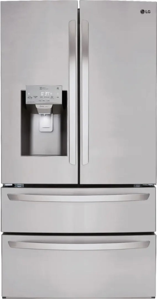 Pictures of LG 28 cu. ft. Standard-Depth 4-Door French Door with Double Freezer and Ice & Water Dispenser 3SD679 - LMXS28626S - Scratch & Dent (Minor) - Neu Appliance Outlet - Discount Appliance Outlet in Austin, Tx