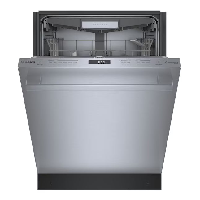 Bosch 800 Series 24-in Top Control Built-in Dishwasher With Third Rack, PowerControl and CrystalDry, 42-Decibel in Stainless Steel SHX78CM5N - Scratch & Dent (Minor)